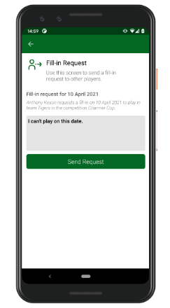 Str8 Sets App Screenshot (Android, Competition Fillin)